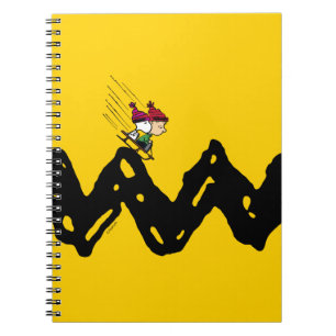 Peanuts Snoopy & Linus Sled Ride Notebook