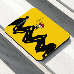 Peanuts Snoopy & Linus Sled Ride Seat Cushion