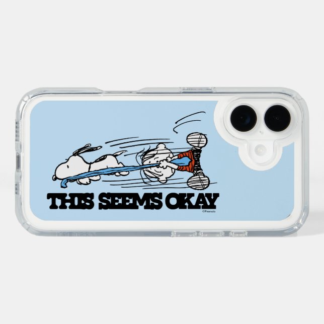 Peanuts | Snoopy & Linus Speck iPhone Case (Horz)