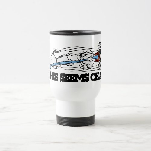 Peanuts  Snoopy  Linus Travel Mug