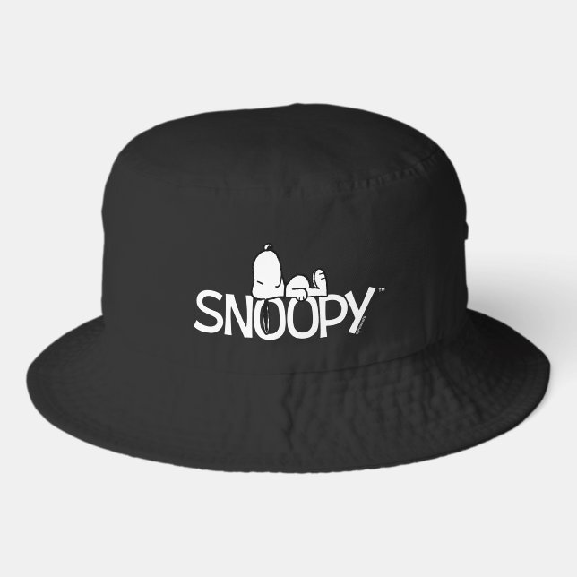 Peanuts | Snoopy & Logo Bucket Hat (Front)