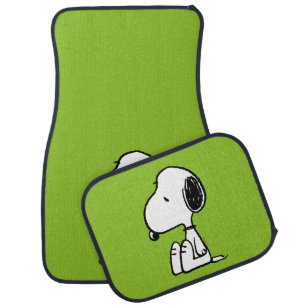 Peanuts Snoopy Looking Down Car Floor Mat