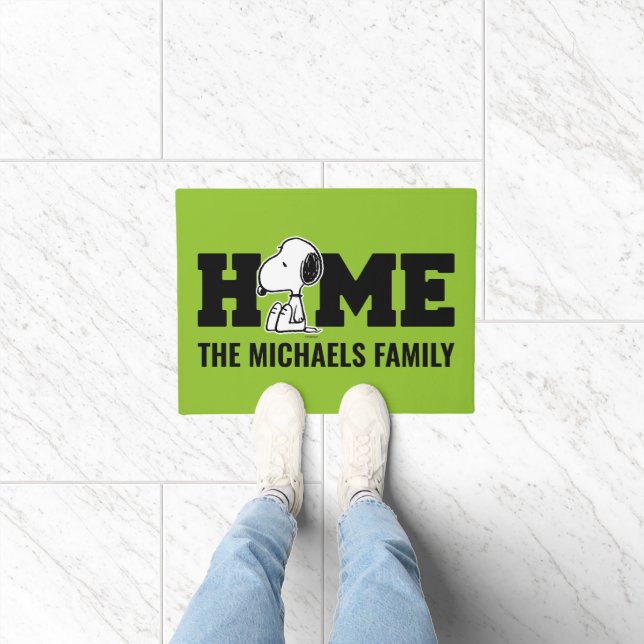 Peanuts | Snoopy Looking Down Doormat (Indoor)