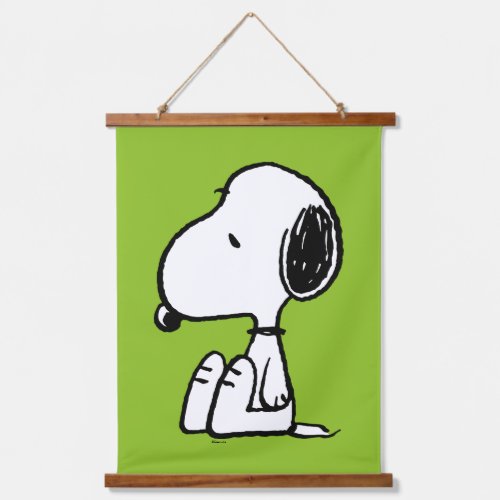 Peanuts  Snoopy Looking Down Hanging Tapestry