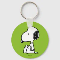 Peanuts | A Snoopy Happy Dance Keychain | Zazzle