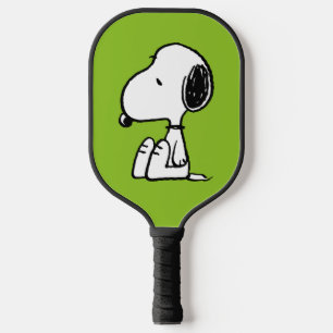 Peanuts Snoopy Looking Down Pickleball Paddle