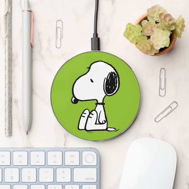Peanuts | Snoopy Looking Down Wireless Charger (Desk)
