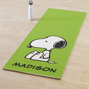 Peanuts Snoopy Looking Down Yoga Mat