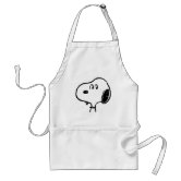 Snoopy Apron Cartoon Children's Adult Kitchen Apron Cute Chef Cooking  Accessories Antifouling Sleeveless Kitchen Supplies Gift