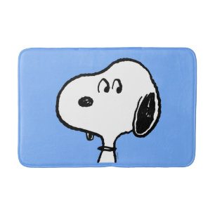 Peanuts   Snoopy Looks Bath Mat