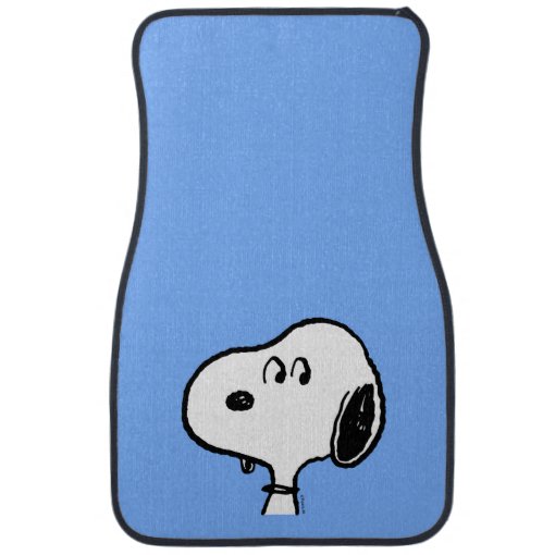 Peanuts Snoopy Looks Car Floor Mat Zazzle
