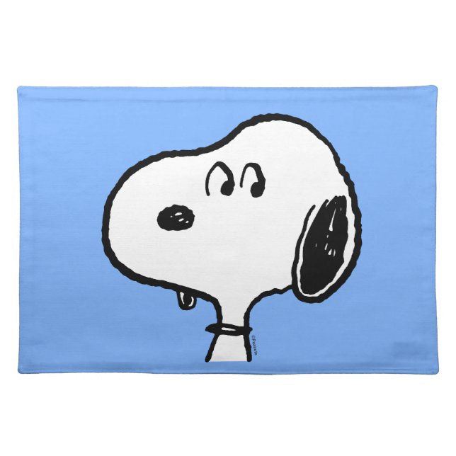 Peanuts | Snoopy Looks Cloth Placemat (Front)