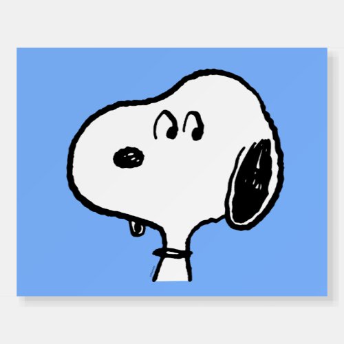 Peanuts  Snoopy Looks Foam Board