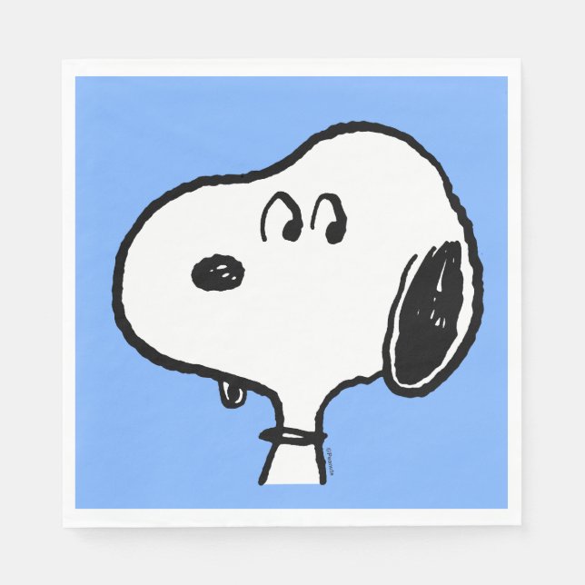 Peanuts | Snoopy Looks Napkins (Front)