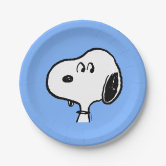 Peanuts | Snoopy Looks Paper Plates