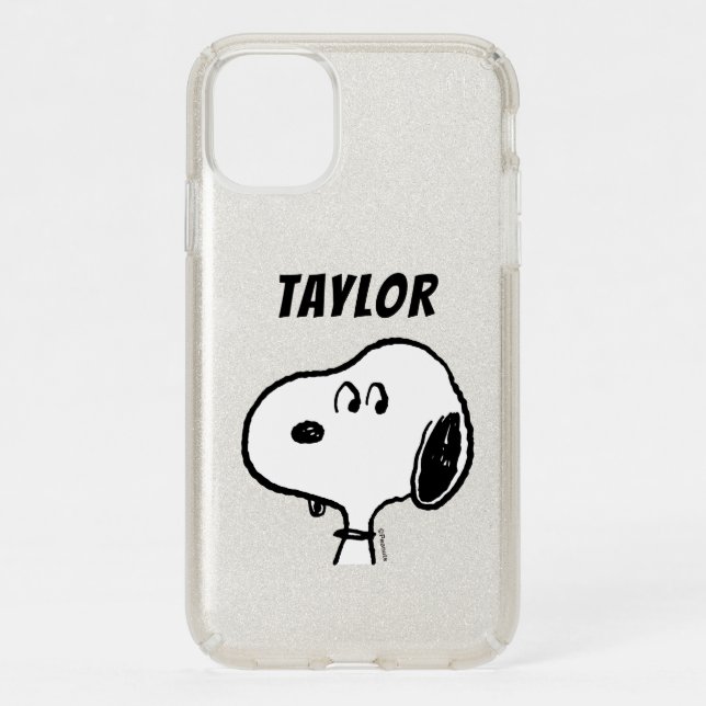 Peanuts | Snoopy Looks Speck iPhone 11 Case (Front)