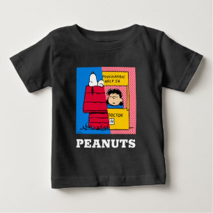Peanuts Snoopy & Lucy Half & Half Baby T-Shirt