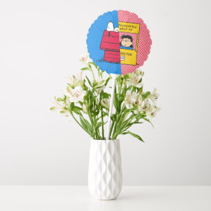 Peanuts Snoopy & Lucy Half & Half Balloon