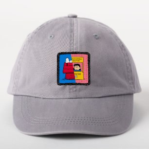 Peanuts   Snoopy & Lucy Half & Half Patch