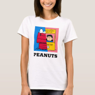 Peanuts Snoopy & Lucy Half & Half T-Shirt