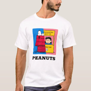 Peanuts Snoopy & Lucy Half & Half T-Shirt