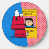 Peanuts | Snoopy & Lucy Half & Half Wireless Charger (Front)