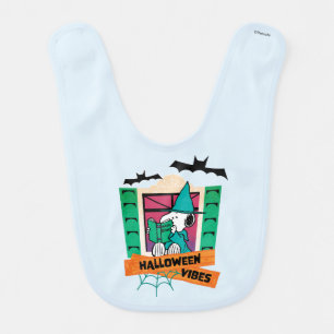 Peanuts Snoopy Magic Potions Halloween Baby Bib