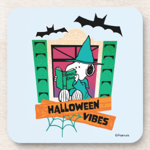 Peanuts Snoopy Magic Potions Halloween Beverage Coaster