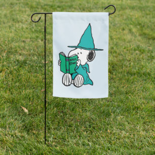 Peanuts Snoopy Magic Potions Halloween Garden Flag