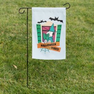 Peanuts Snoopy Magic Potions Halloween Garden Flag