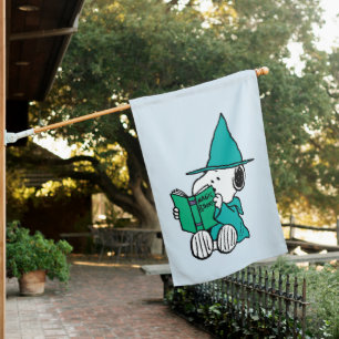 Peanuts Snoopy Magic Potions Halloween House Flag