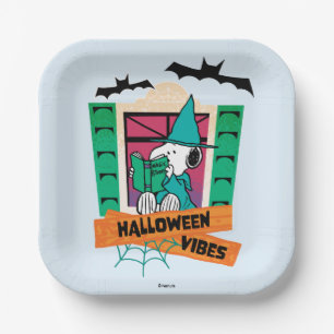 Peanuts Snoopy Magic Potions Halloween Paper Plates