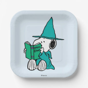Peanuts Snoopy Magic Potions Halloween Paper Plates