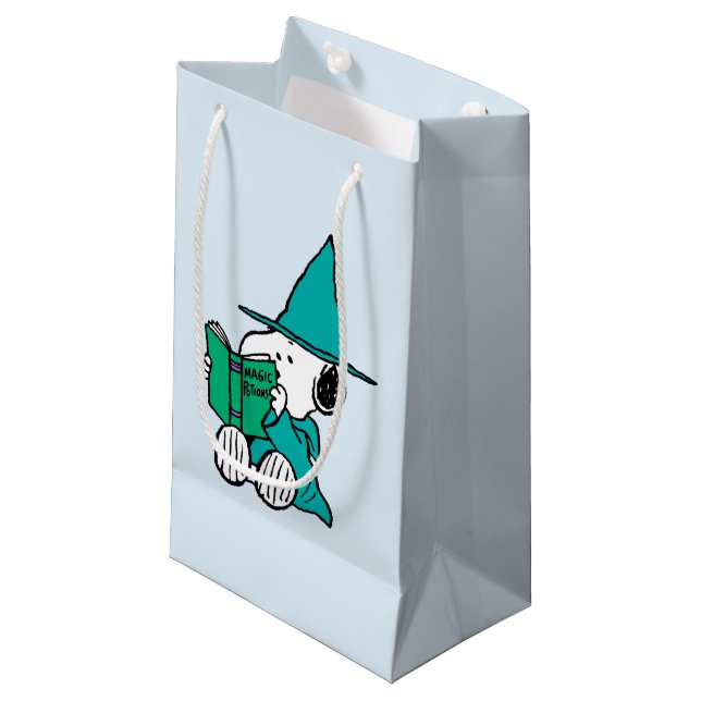 Peanuts Snoopy Magic Potions Halloween Small Gift Bag (Front Angled)