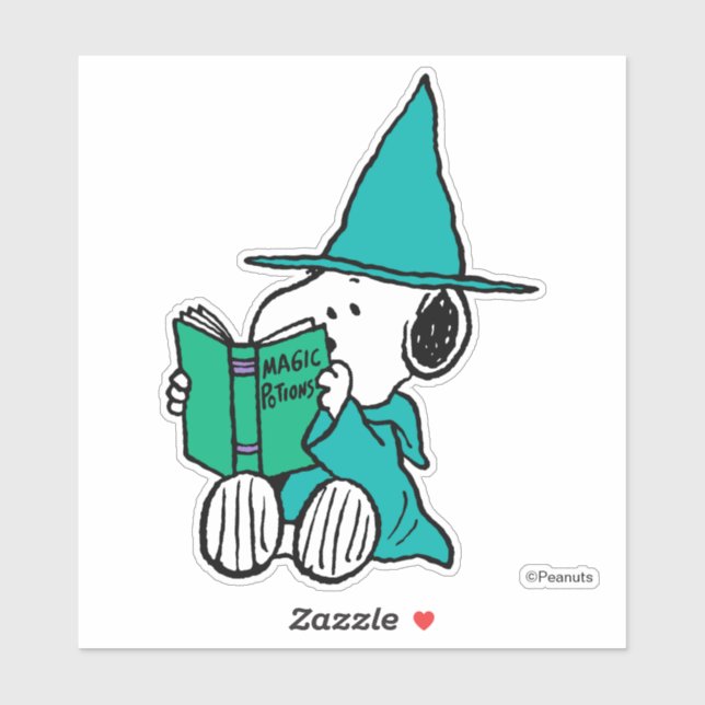 Peanuts Snoopy Magic Potions Halloween Sticker (Sheet)
