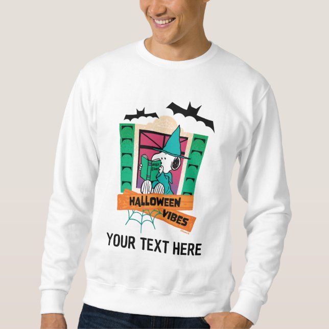 Peanuts Snoopy Magic Potions Halloween Sweatshirt (Front)