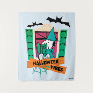 Peanuts Snoopy Magic Potions Halloween Tapestry
