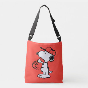 Peanuts Snoopy Making the Catch Crossbody Bag