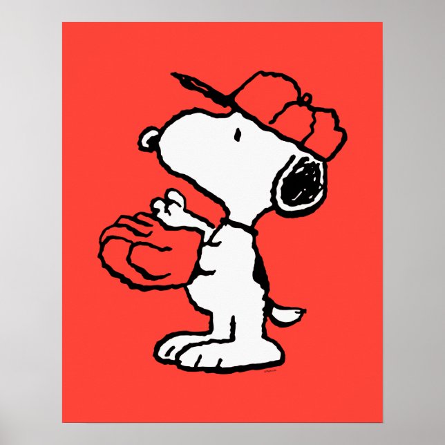 Peanuts | Snoopy Making the Catch Poster (Front)