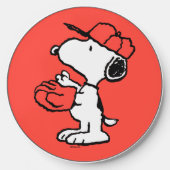 Peanuts | Snoopy Making the Catch Wireless Charger (Front)