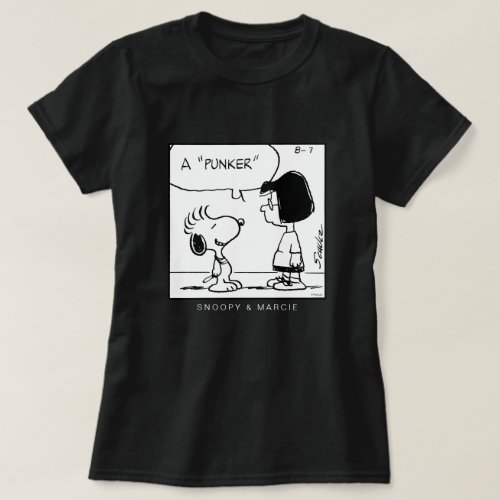 Peanuts  Snoopy  Marcy Punker T_Shirt