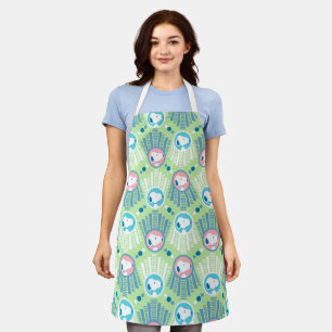 Peanuts   Snoopy Mint Green Deco Dreams Pattern Apron