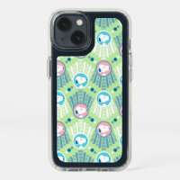 Peanuts | Snoopy Mint Green Deco Dreams Pattern Speck iPhone 13 Case