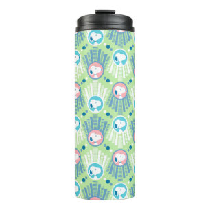 Peanuts Snoopy Mint Green Deco Dreams Pattern Thermal Tumbler
