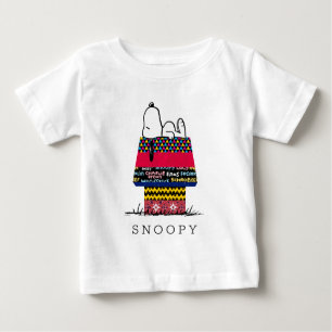 Peanuts   Snoopy Mixtape Doghouse Baby T-Shirt