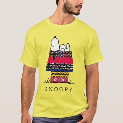 Peanuts  Snoopy Mixtape Doghouse T_Shirt