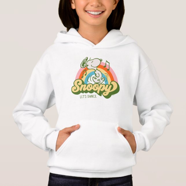 Peanuts | Snoopy Music Rainbow Hoodie (Front)