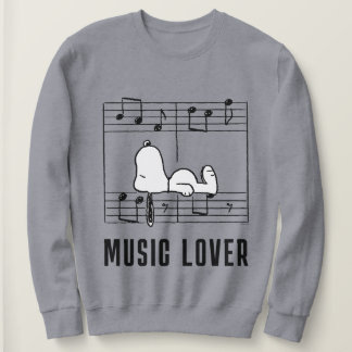 Peanuts | Snoopy Musical Notes Sweatshirt