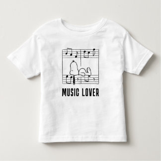 Peanuts | Snoopy Musical Notes Toddler T-shirt