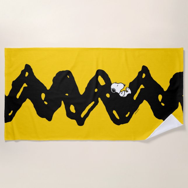 Peanuts | Snoopy Nap Beach Towel (Front)